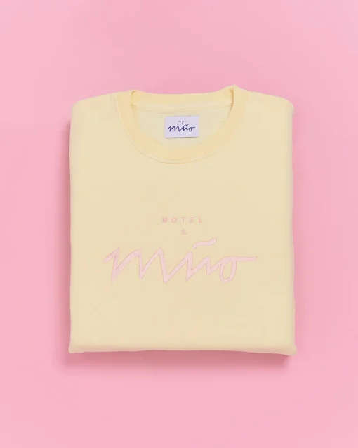 Motel a Miio Sweatshirts^Sweatshirt Women Yellow Rose
